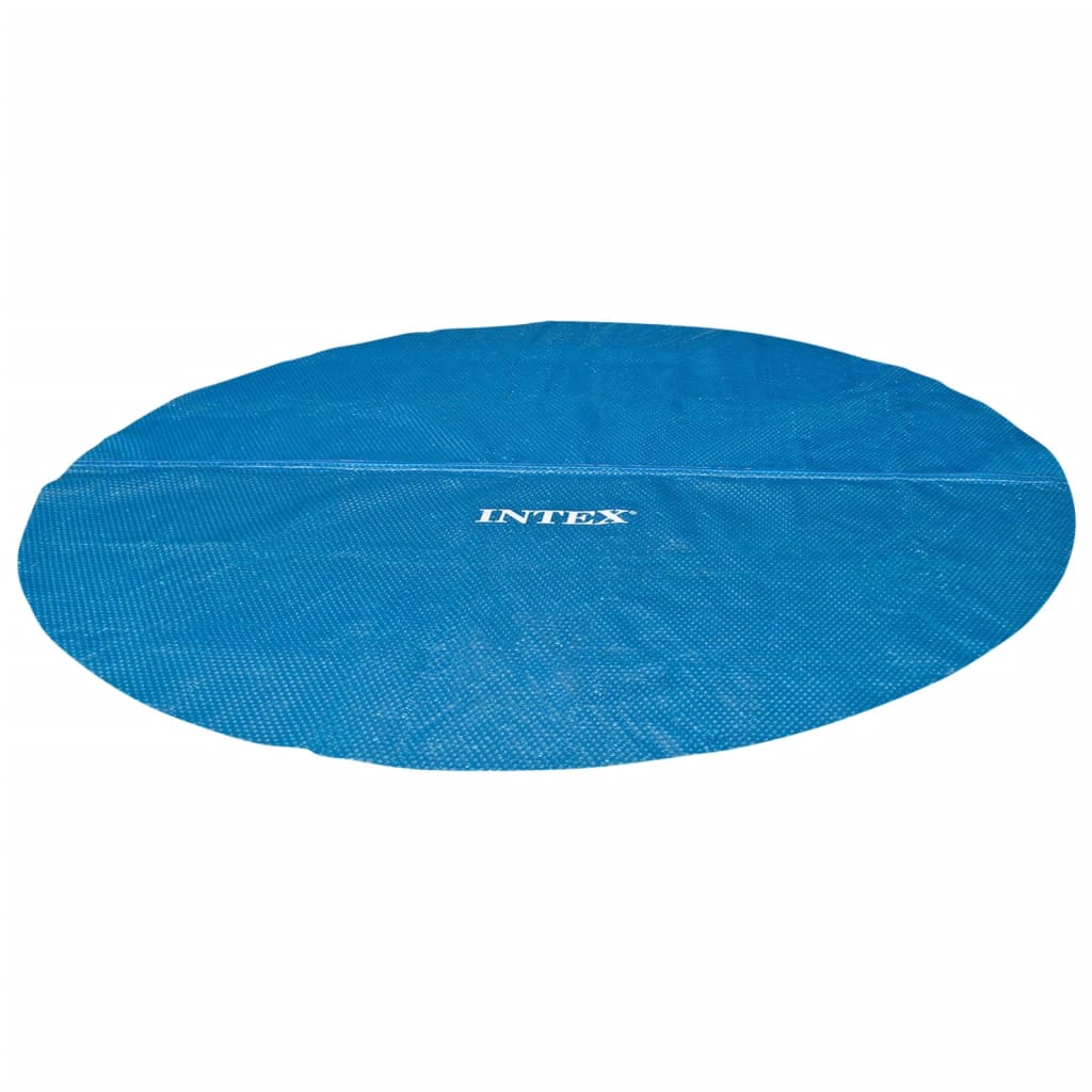 Intex kék polietilén napelemes medencetakaró 488 cm 