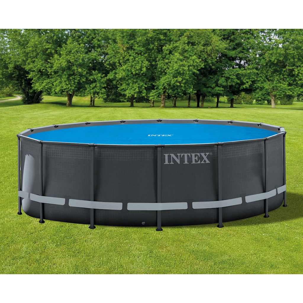 INTEX Solarzwembadhoes 488 cm polyethyleen blauw