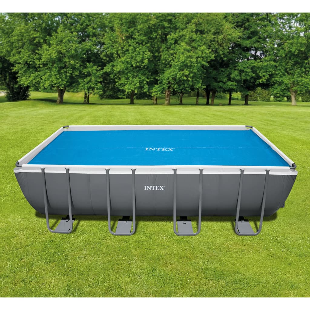 Intex Prelata solara de piscina albastru 305 cm polietilena