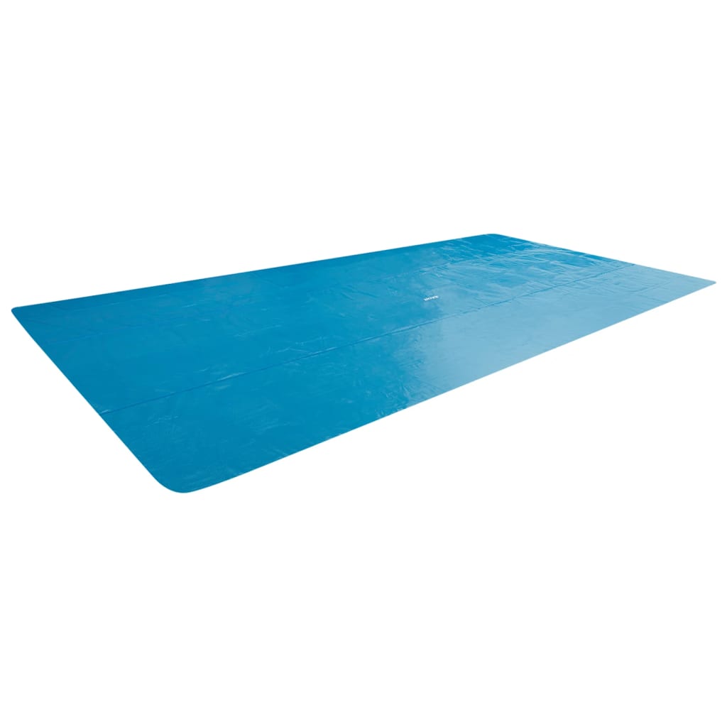 Intex kék polietilén napelemes medencetakaró 488 x 244 cm 