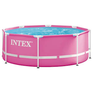 INTEX Metallist raamiga maapinna peal ujumiseks bassein 244 x 76 cm
