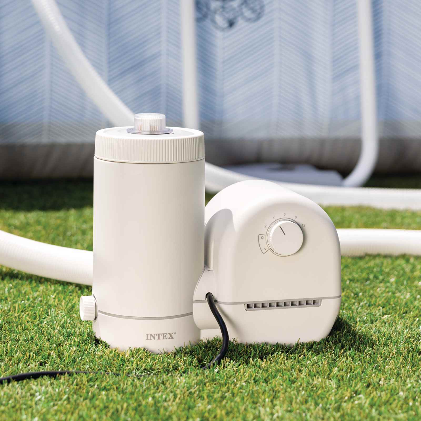 INTEX Pompă de Filtrare INTEX Alb 8.6 PVC