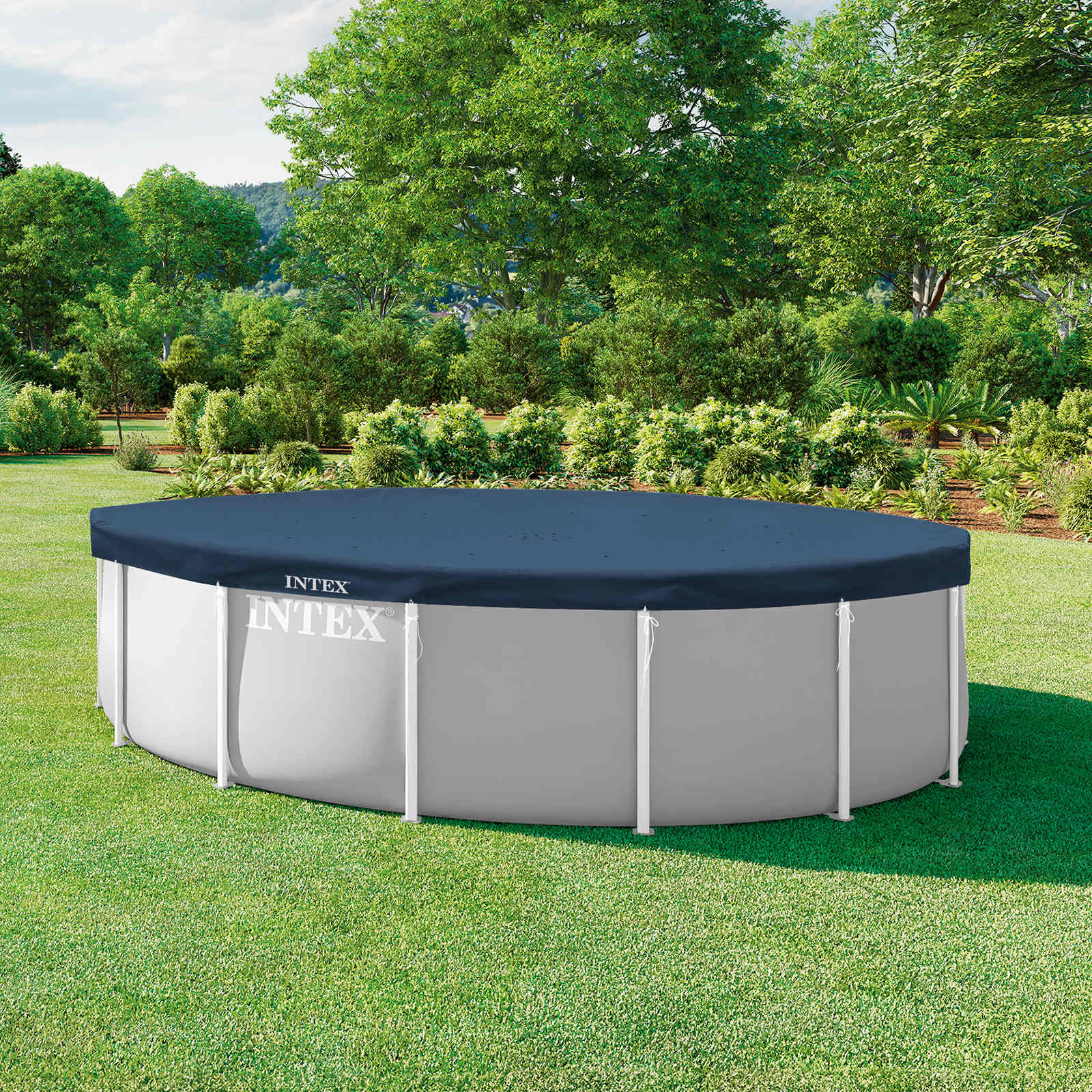 INTEX Husă pentru piscină INTEX Ø457 x 20 cm Rotund PVC