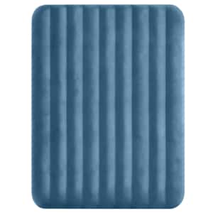 INTEX INTEX &Otilde;hkpadi koos pumpaga 152 x 203 x 25 cm Tume Sinine ja Hall