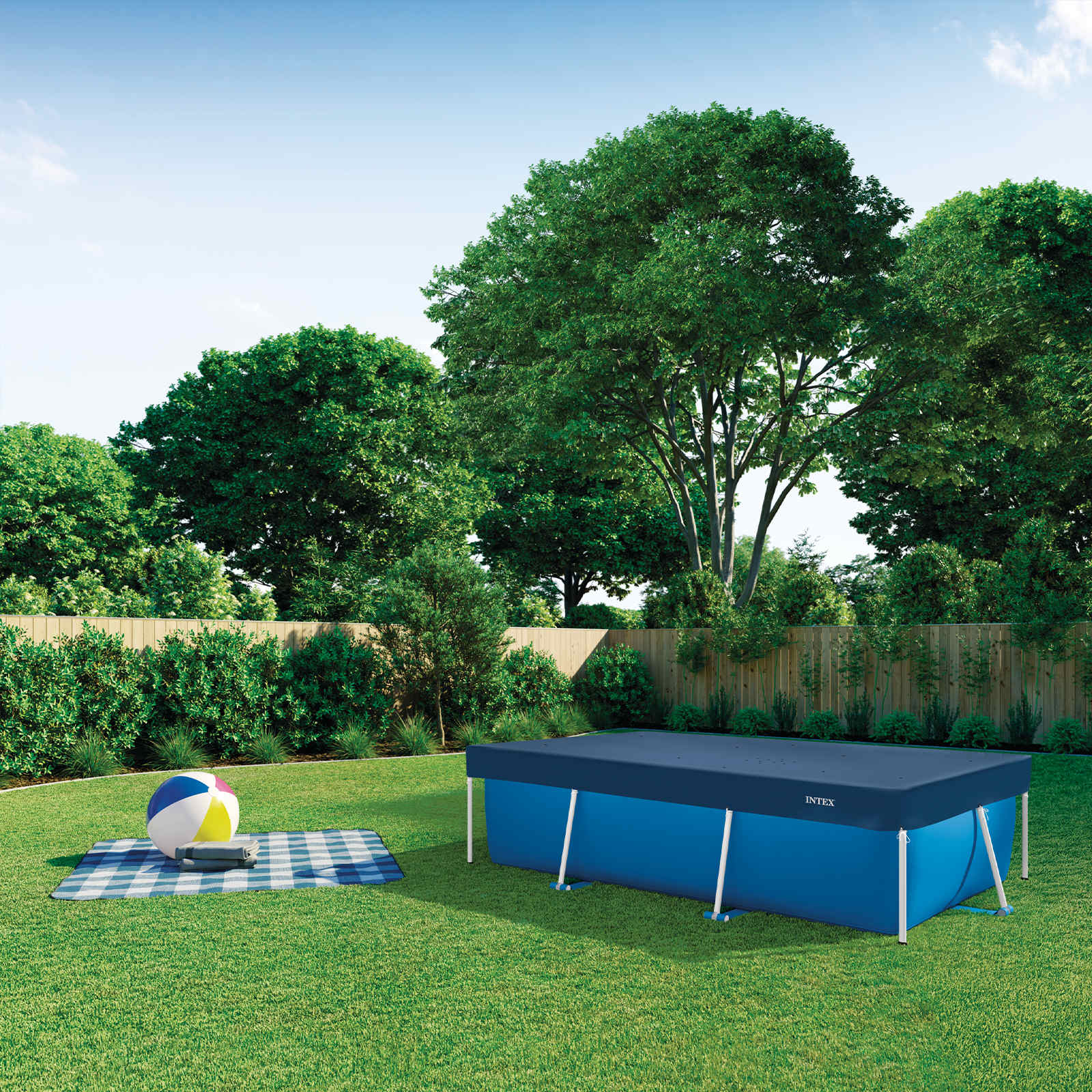 INTEX Husă pentru piscină INTEX 300 x 200 cm Dreptunghiular PVC