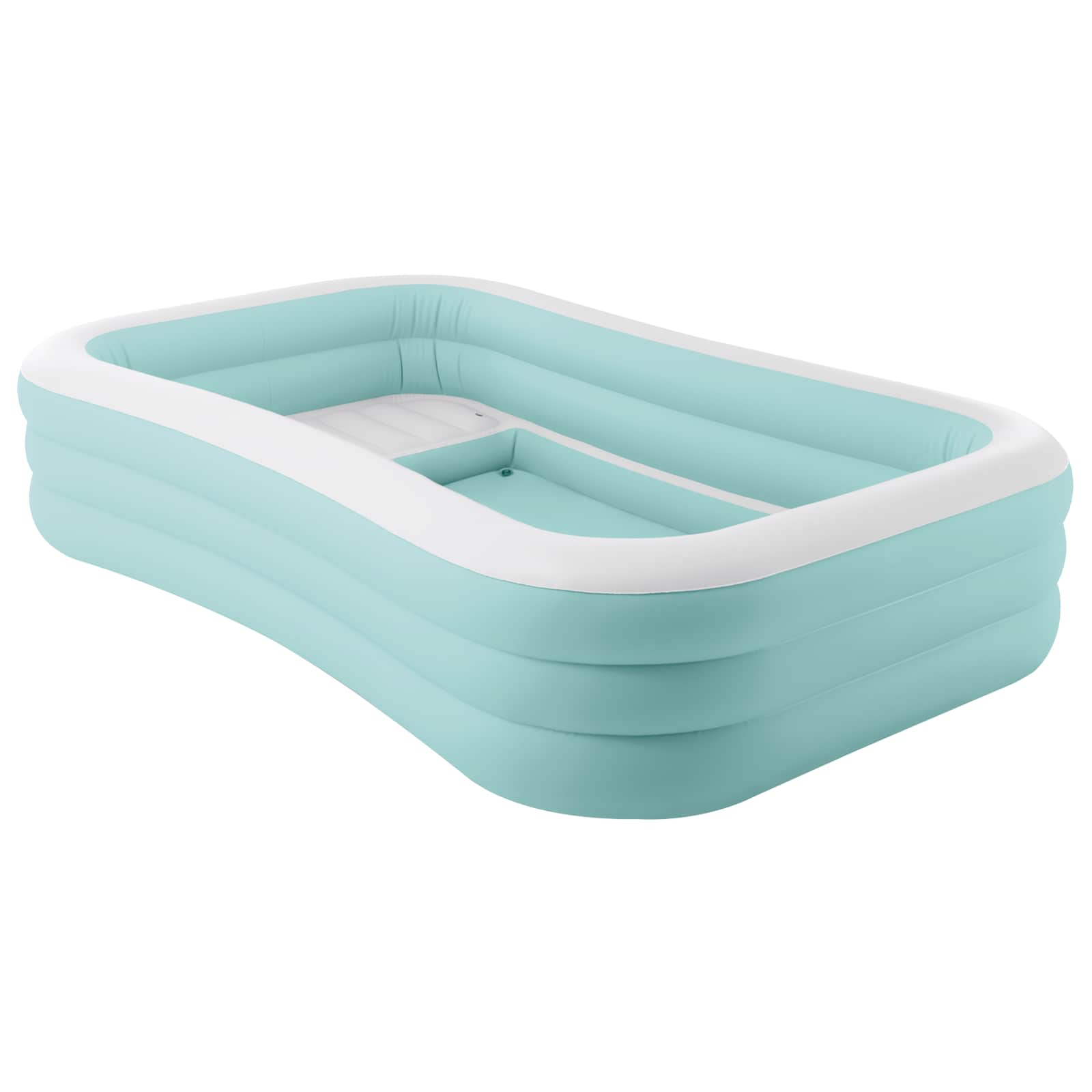 INTEX Float pentru lounge pe piscină INTEX Albastru deschis și alb PVC