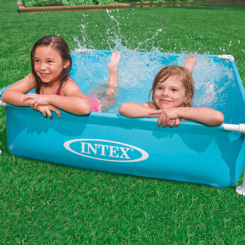 INTEX Zwembad Mini Frame 122x122x30 cm 57173NP afbeelding