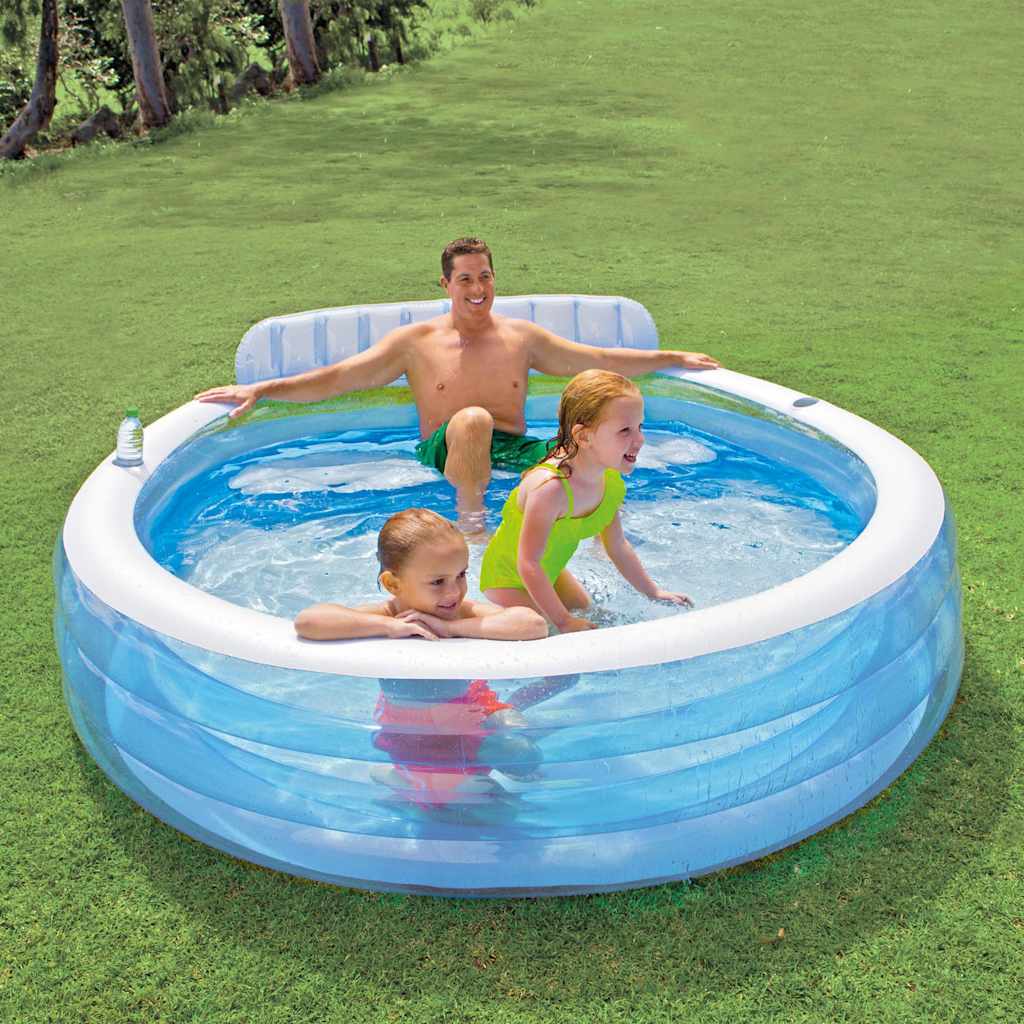 INTEX Opblaaszwembad Swim Center Family Lounge Pool 57190NP afbeelding