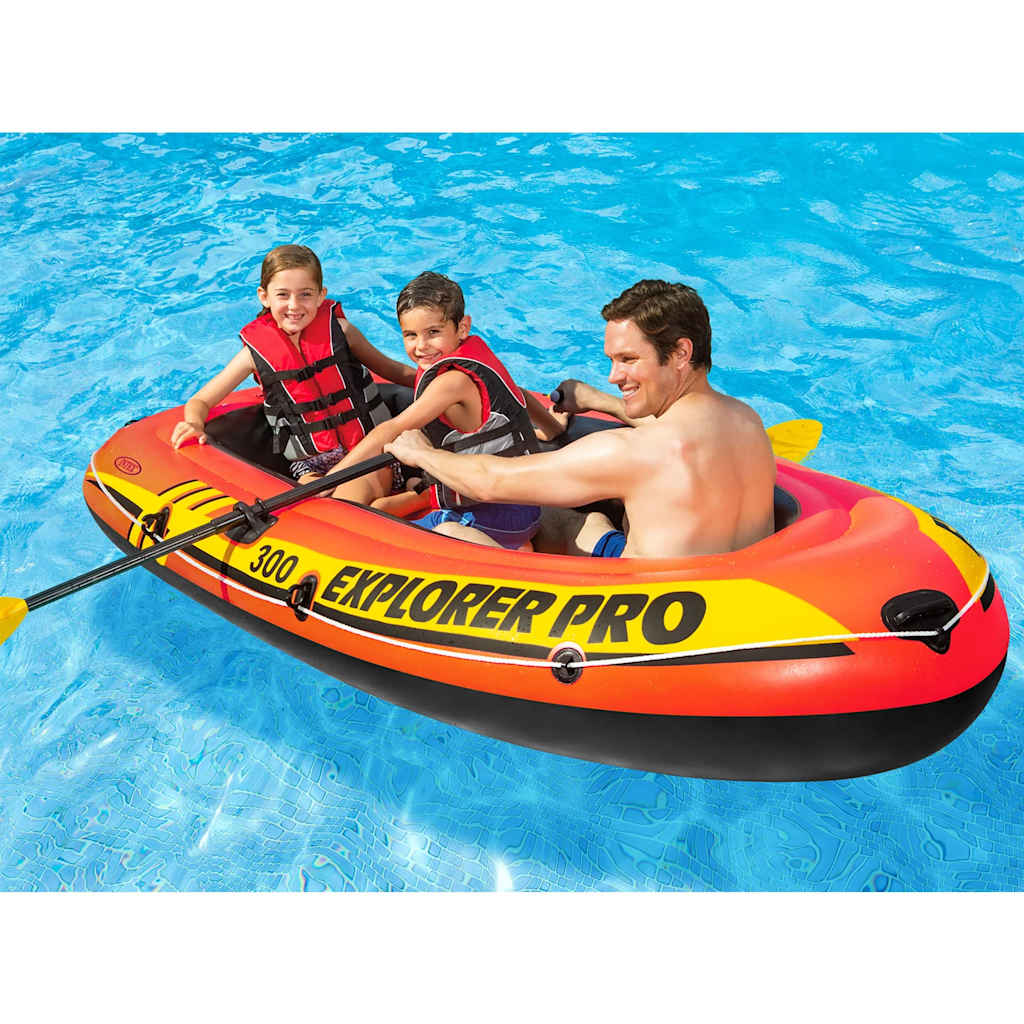 Excursion 5 Boot met Peddels en Pomp Sloep Boten Opblaasbaar Varen INTEX - Afbeelding 49 van 50