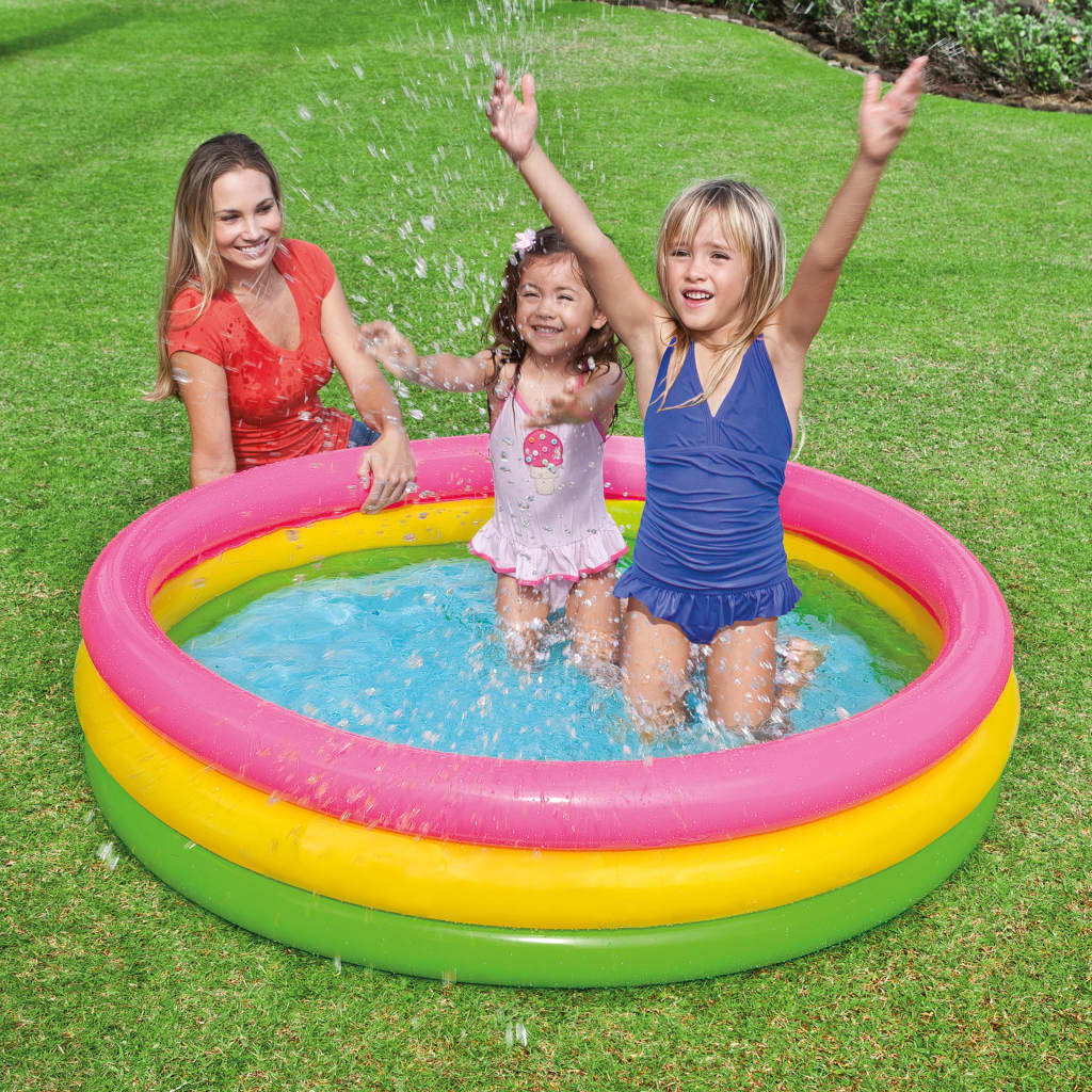 Intex Piscina inflable Sunset 3 anillos 147x33 cm
