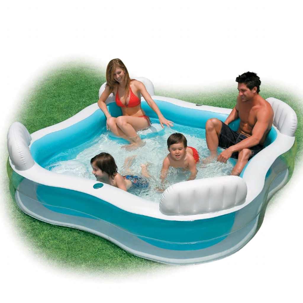 INTEX Swim Center Family Loungezwembad opblaasbaar 56475NP afbeelding