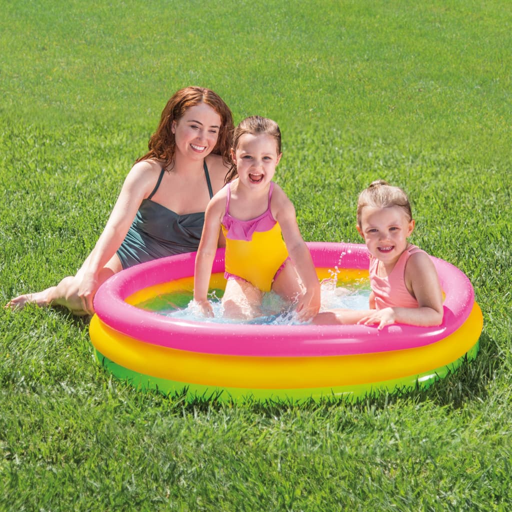 Intex Piscina inflable Sunset 3 anillos 114x25 cm
