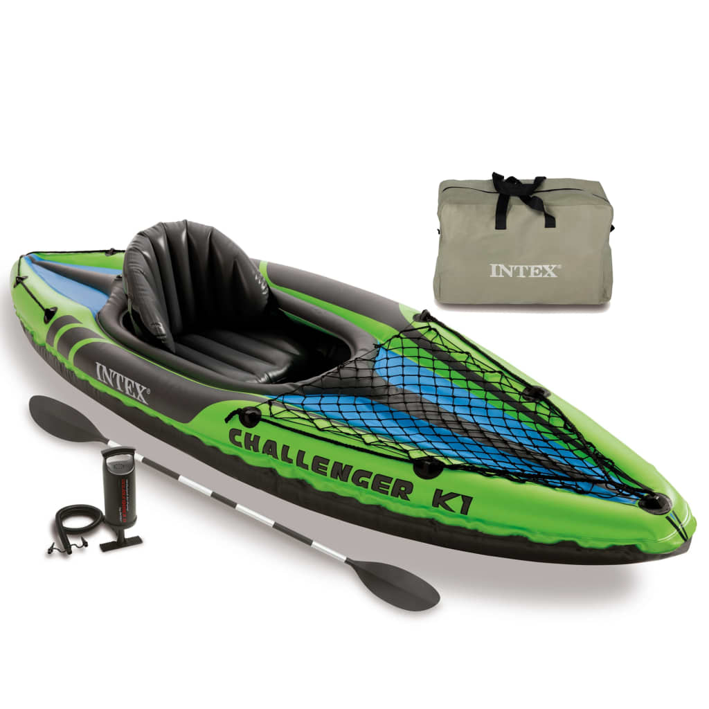 INTEX Aufblasbares Kayak Challenger K1 274 x 76 x 33 cm 68305NP