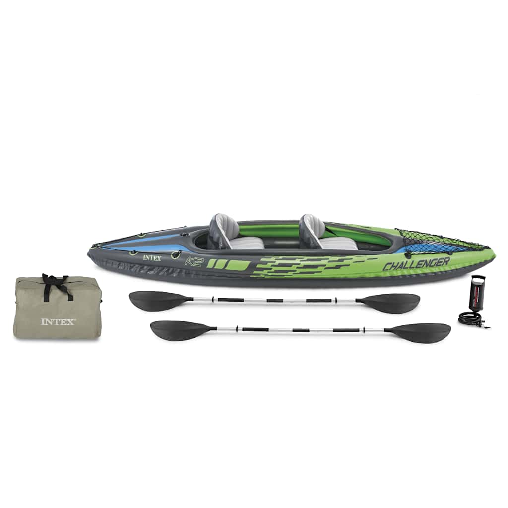 INTEX Kajak opblaasbaar Challenger K2 351x76x38 cm 68306NP afbeelding