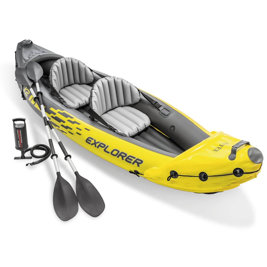 INTEX Kajak opblaasbaar Explorer K2 312x91x51 cm 68307NP afbeelding