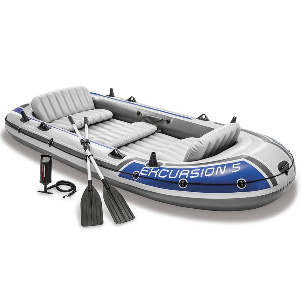 Intex Excursion 5 Schlauchboot-Set mit Rudern und Pumpe 68325NP | Stepinfit.de