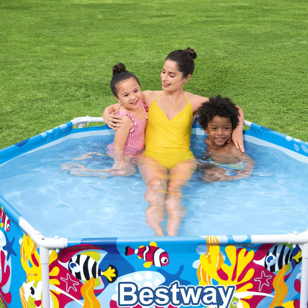 Bestway Nadzemní bazén pro děti s UV ochranou Steel Pro 183 x 51 cm