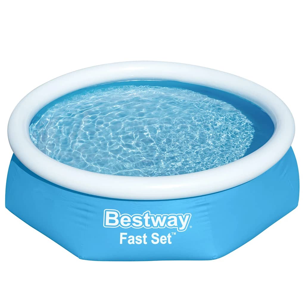 Bestway Zwembad Fast Set opblaasbaar rond 244x66 cm 57265 afbeelding