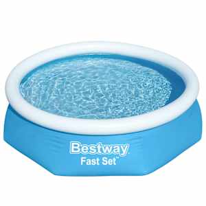 Bestway Nafukovací bazén Fast Set kulatý 244 x 61 cm 57265 - obrázek 3