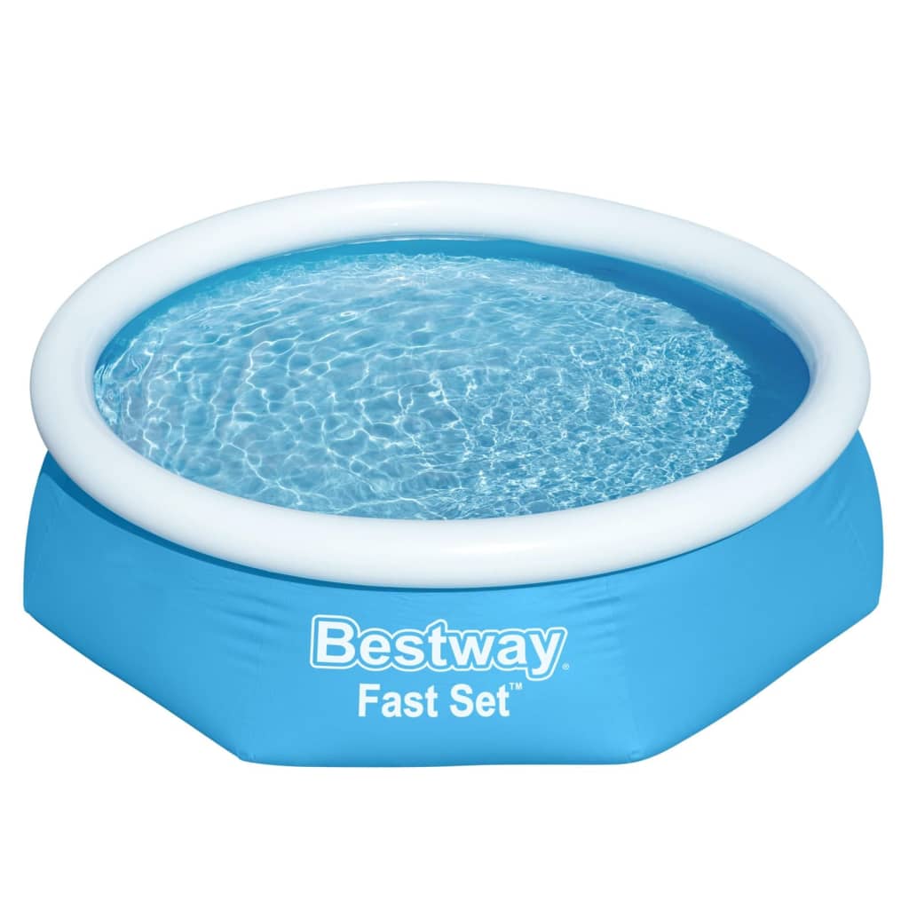 Bestway Zwembad Fast Set rond 244×61 cm blauw
