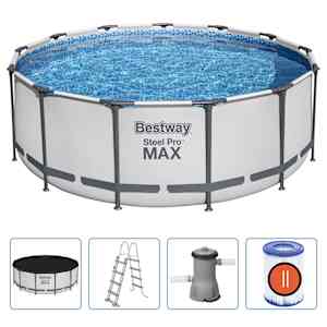 Bestway Bazénový set Steel Pro MAX kruhový 396 x 122 cm - obrázek 2