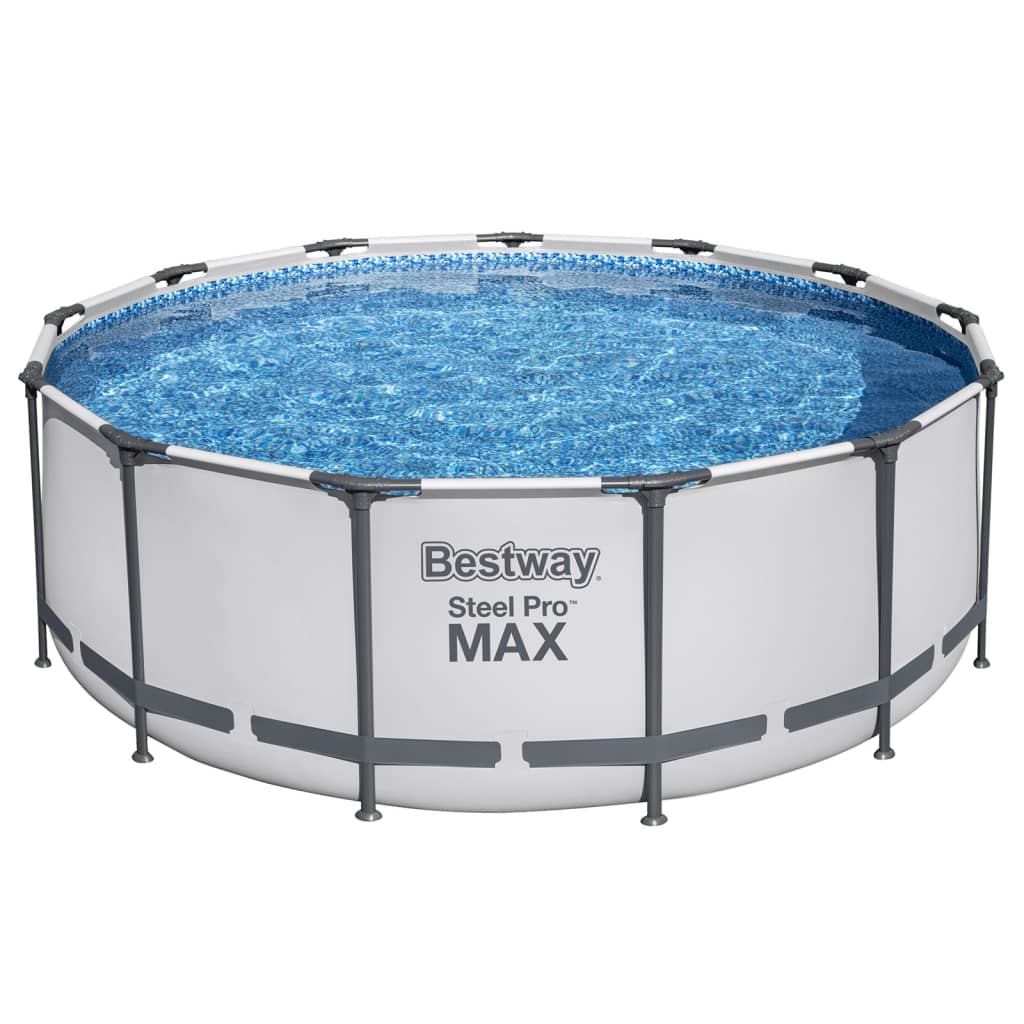 Bestway Bazénový set Steel Pro MAX kruhový 396 x 122 cm