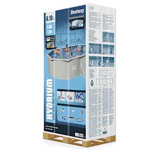 Bestway Nadzemní bazén s rámem Hydrium kulatý 610 x 360 x 120 cm - obrázek 12