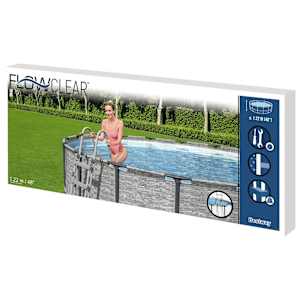 Bestway Bezpečnostní schůdky 4 stupně Flowclear 122 cm - obrázek 10