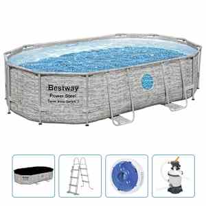 Bestway Power Steel Bazénový set 488 x 305 x 107 cm - obrázek 2