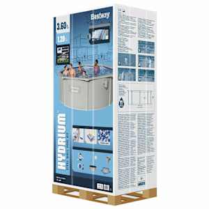 Bestway Nadzemní bazén s rámem Hydrium kulatý 360 x 120 cm - obrázek 10