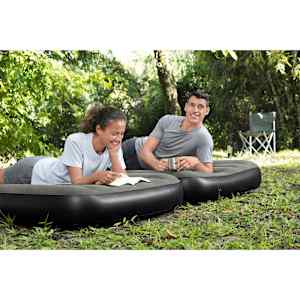 Bestway Nafukovací matrace 3 v 1 černá a šedá 188 x 99 x 25 cm - obrázek 3