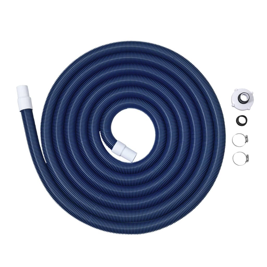 Bestway Tuyau d'aspiration avec connecteur diamètre 38 mm 9 m bleu