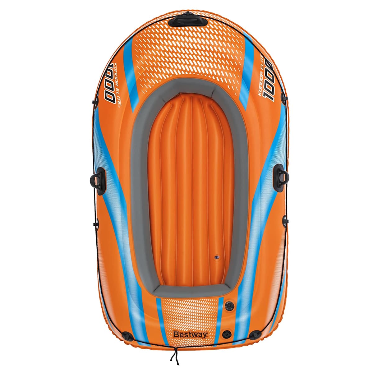 Bestway Oppustelig båd Orange 162 x 96 cm PVC - Billede 6