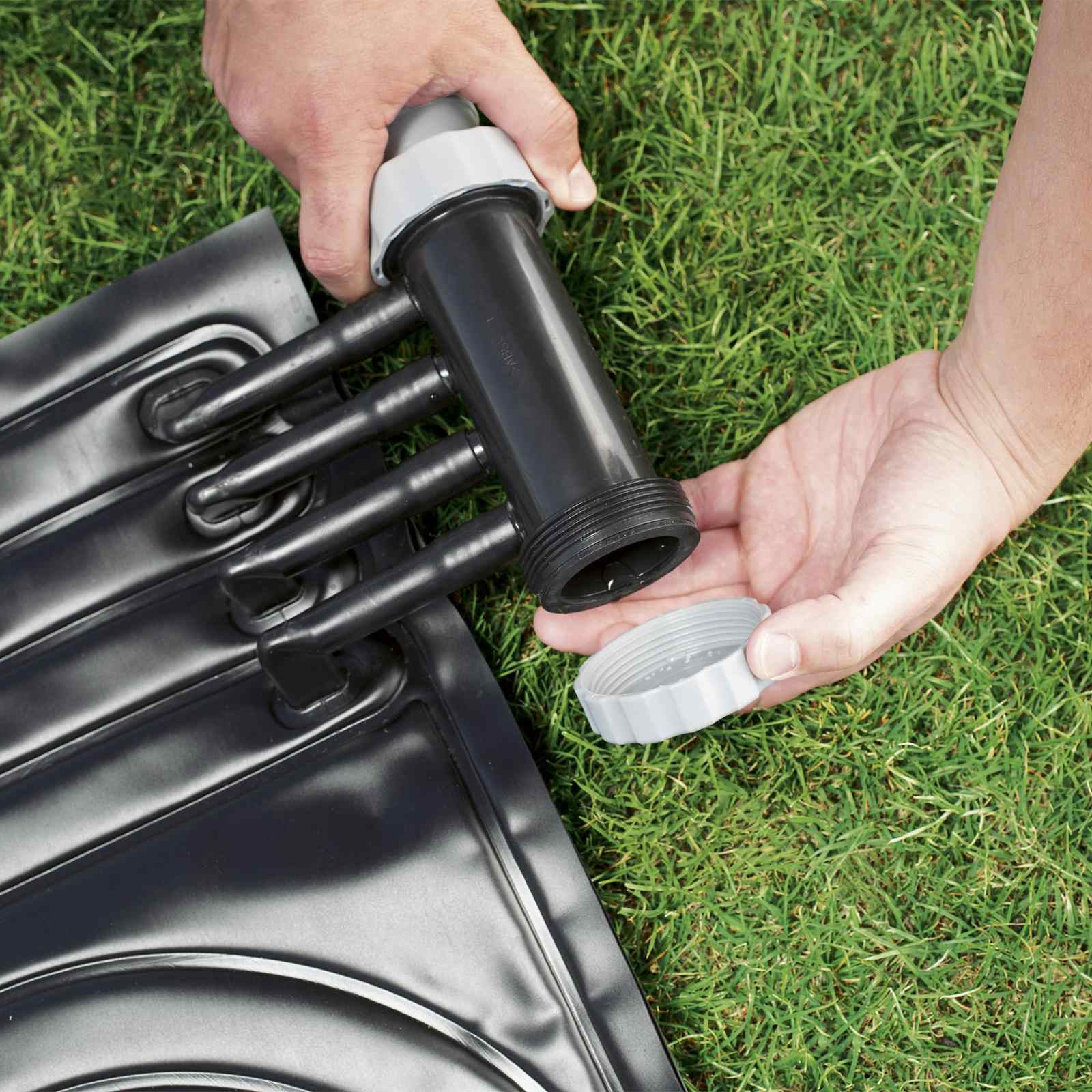 Bestway Zonnebaden Verwarmingsmat Zwart 110 x 171 cm PVC image 6