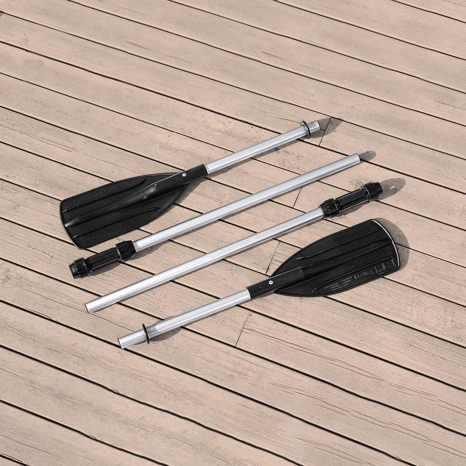 Bestway Napihljiv čoln Siva in bela 3,64 x 1,66 m PVC - slika 10