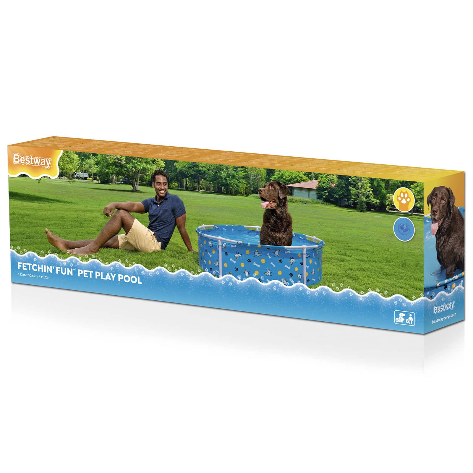 Bestway Boven de grond huisdieren speelbad 122 x 30,5 cm Rond image 5