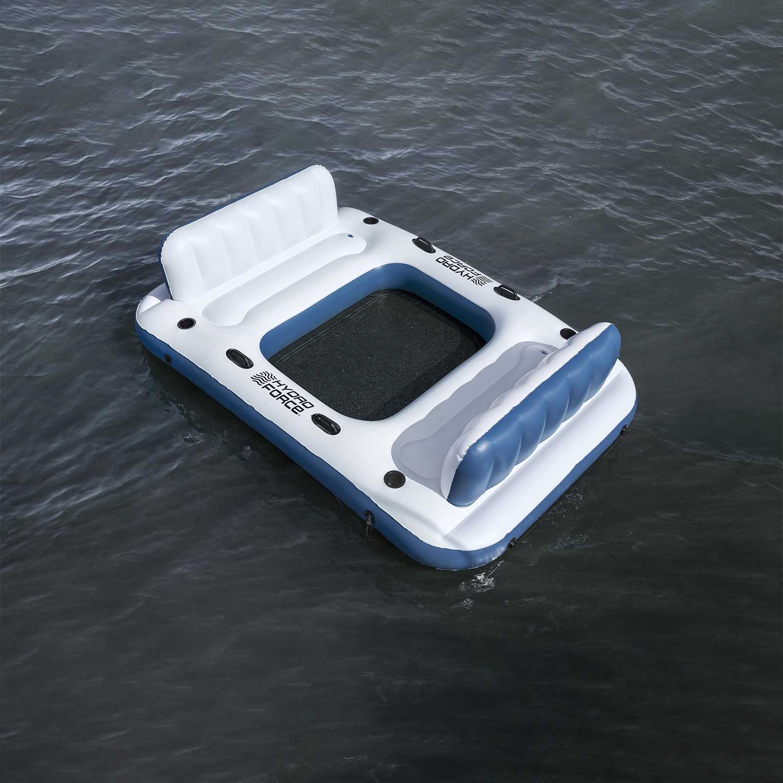 Bestway Hydro-Force drijvend eiland 2 st PVC Wit en Blauw image 4