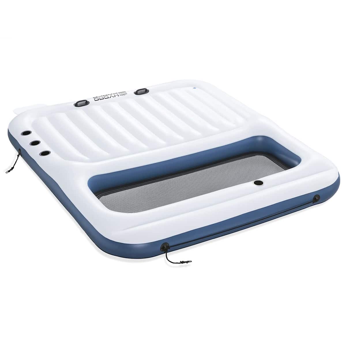 Bestway Hydro-Force Flydende Ø 2 stk. 269 x 182 x 67 cm Hvid og blå - Billede 9
