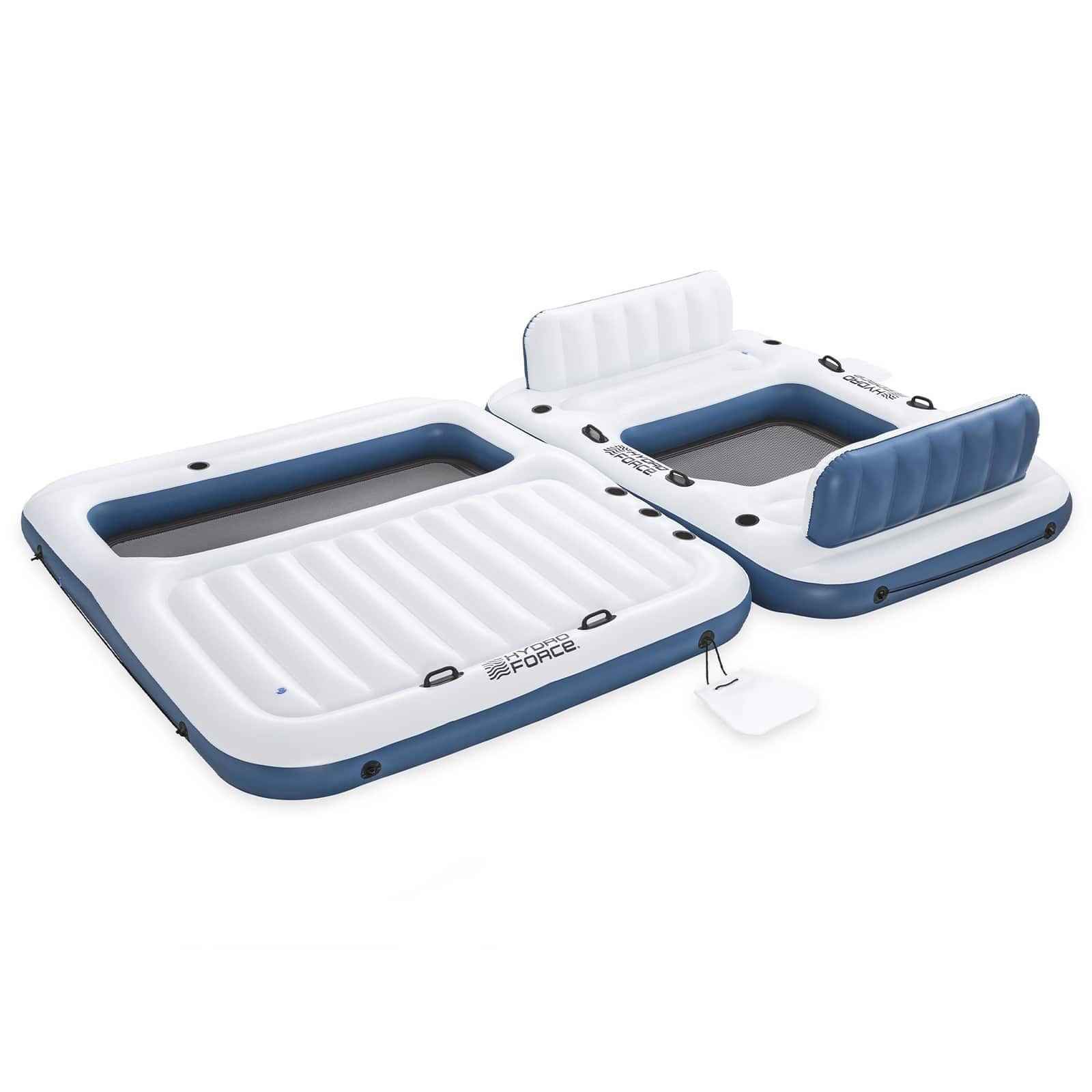 Bestway Hydro-Force drijvend eiland 2 st PVC Wit en Blauw image 8
