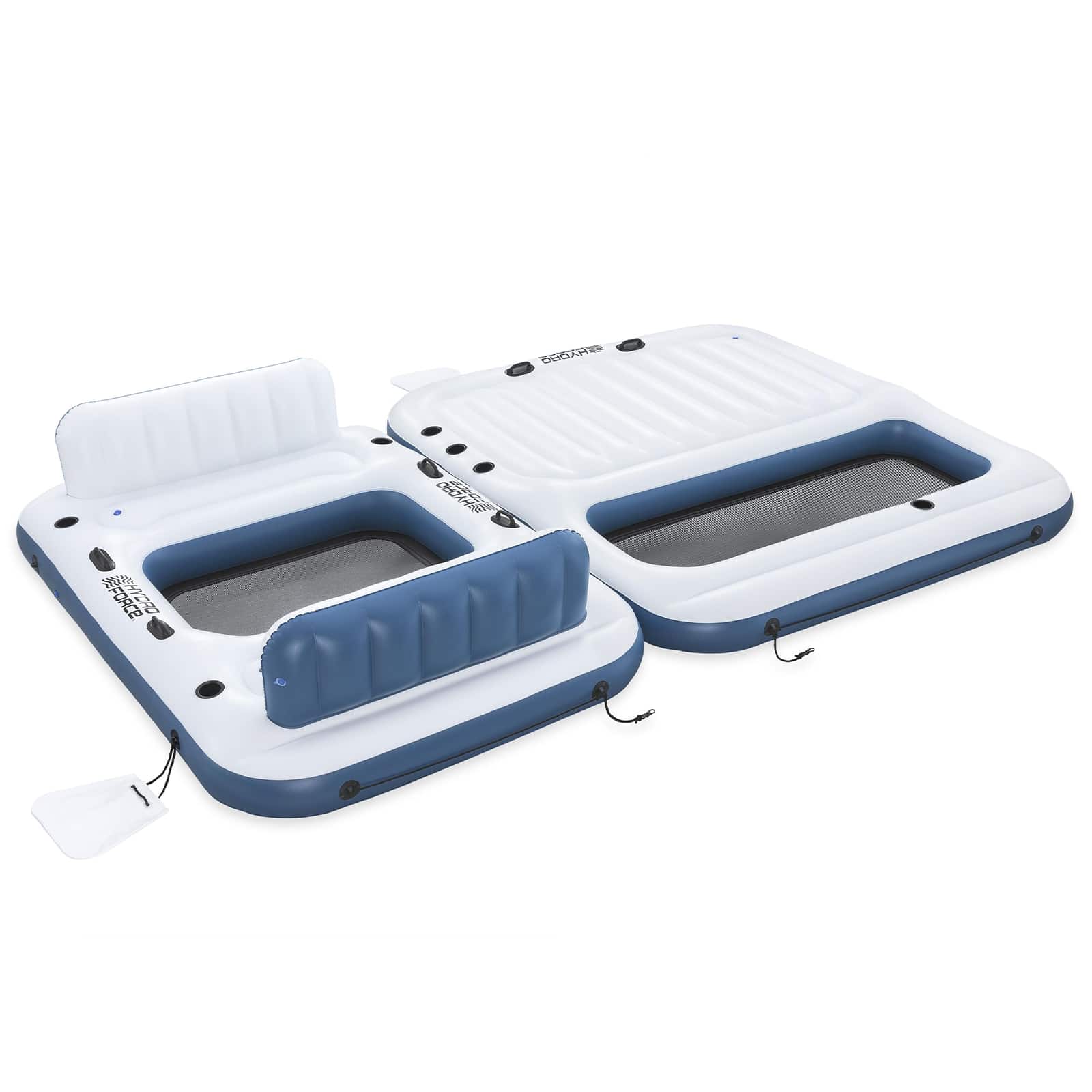 Bestway Hydro-Force drijvend eiland 2 st PVC Wit en Blauw image 12