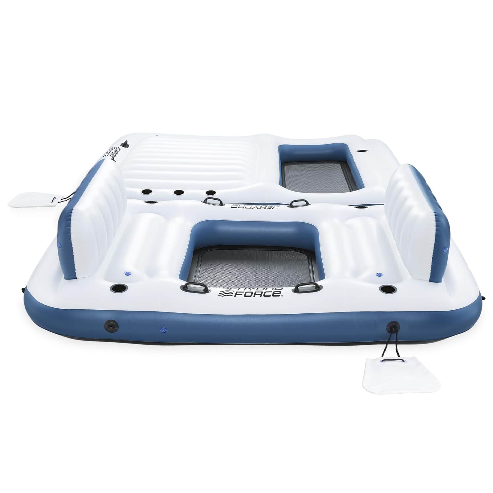 Bestway Hydro-Force drijvend eiland 2 st PVC Wit en Blauw image 11