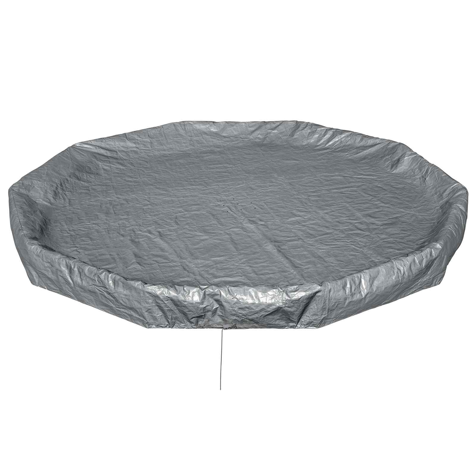 Bestway Zwembadcover Ø3,05 m Rond Polyester Grijs image 3