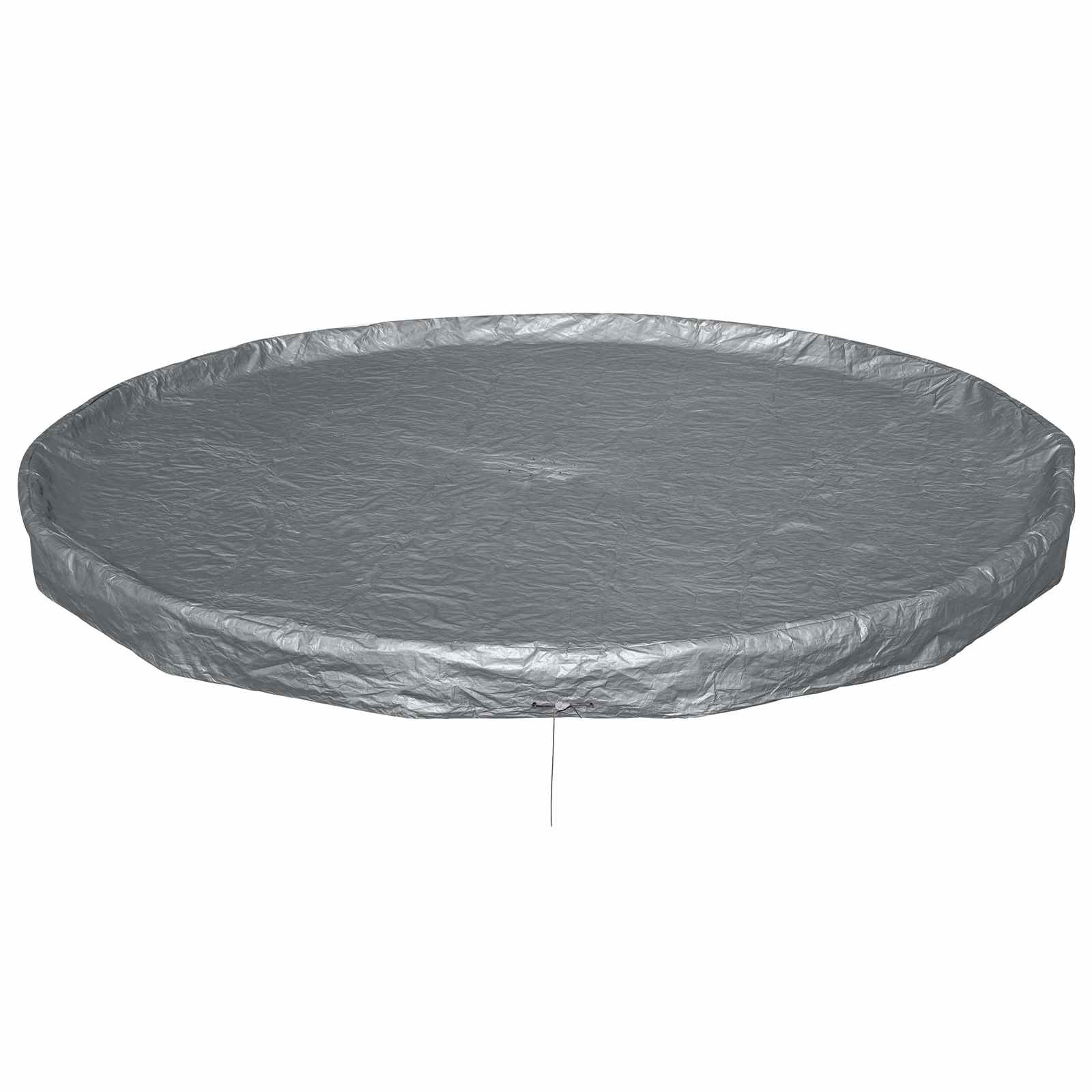 Bestway Zwembadcover Ø4,27 m Rond Polyester Grijs image 3