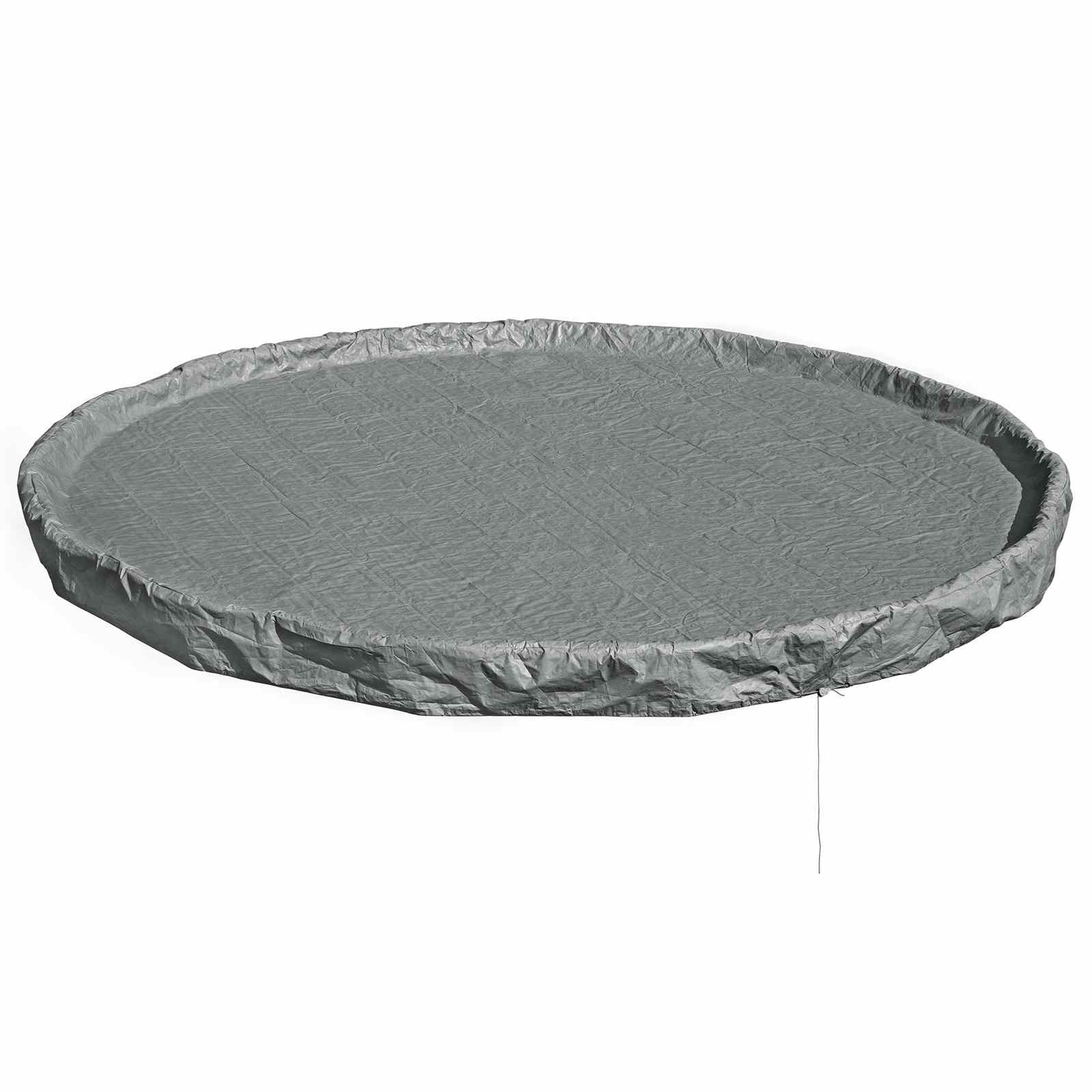 Bestway Zwembadcover Ø4,57 m Rond Polyester Grijs image 3
