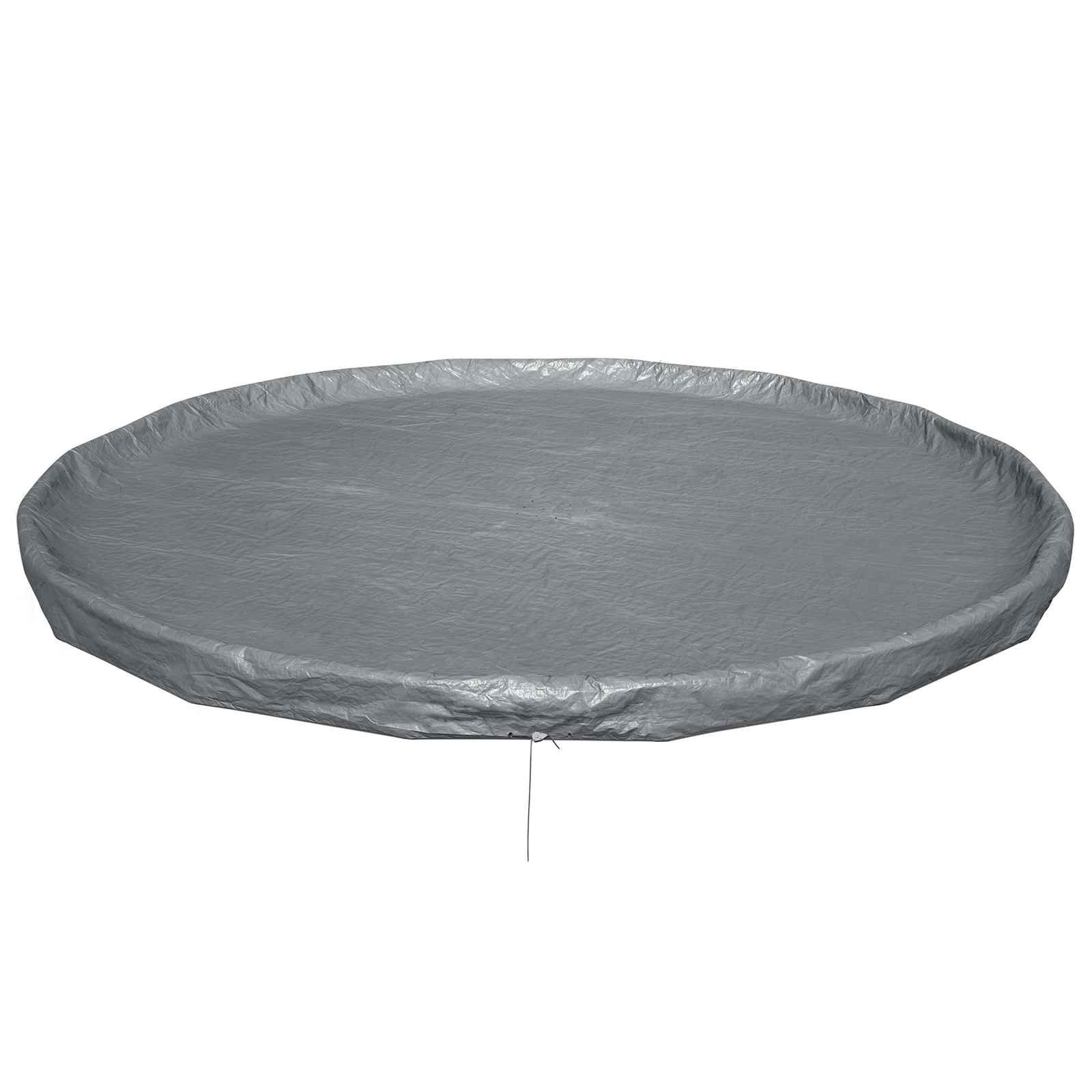Bestway Zwembadcover Ø4,88 m Rond Polyester Grijs image 2