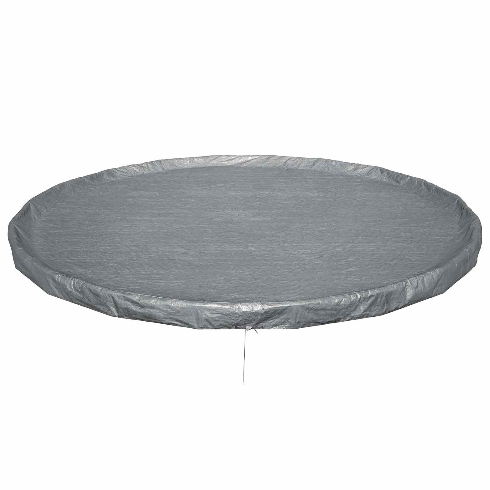 Bestway Zwembadcover Ø6,1 m Rond Polyester Grijs image 3