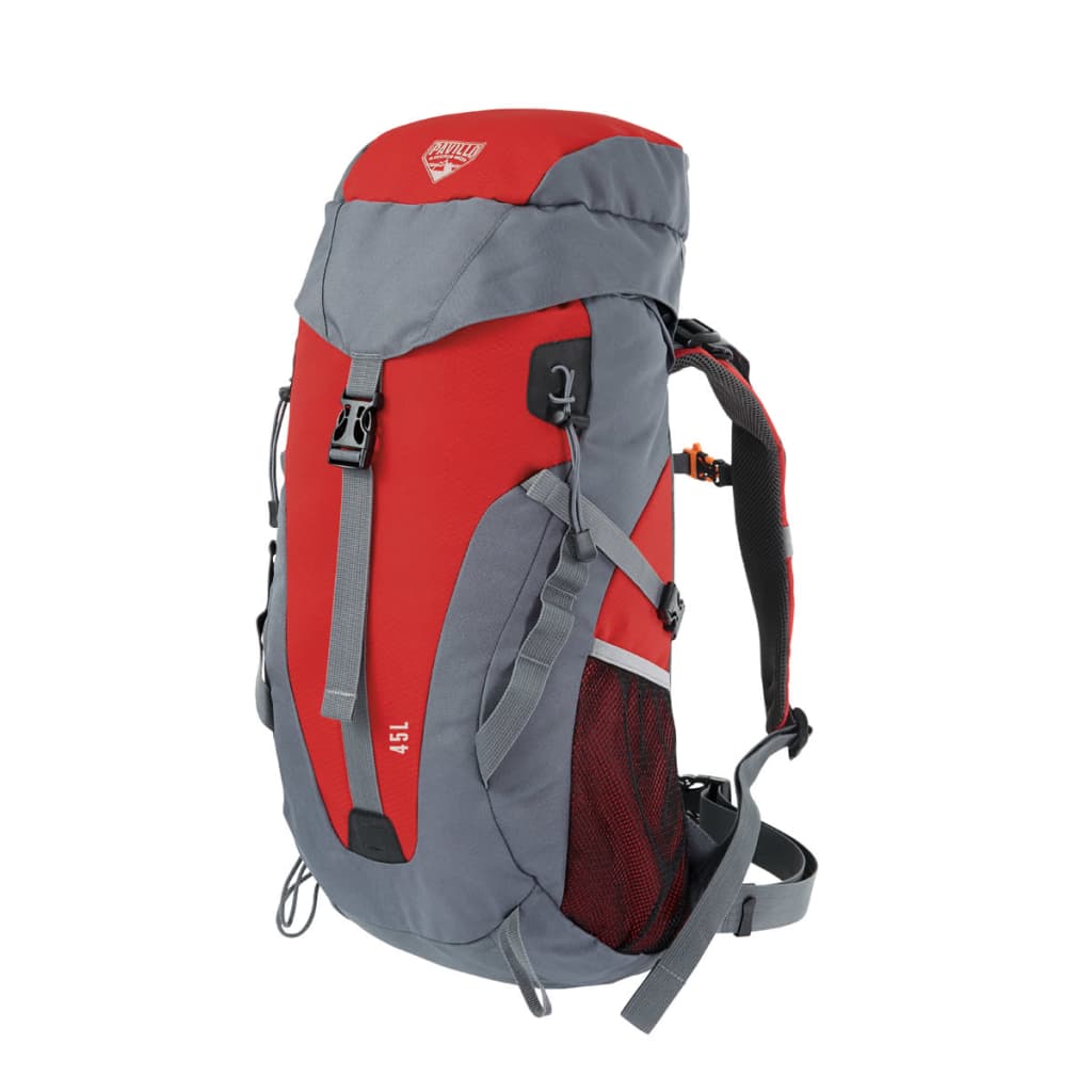 Pavillo Backpack Dura-Trek 45 L rood en grijs 68028