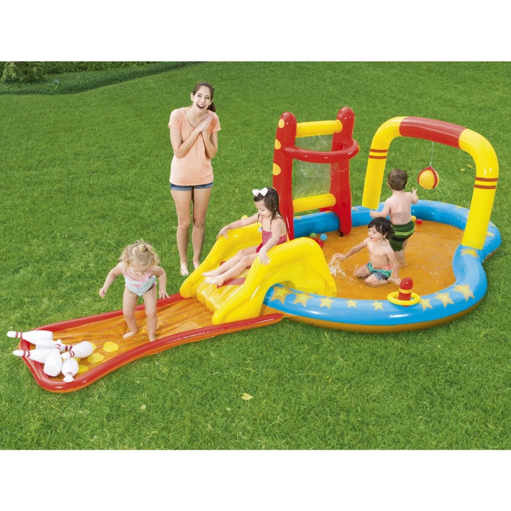 Bestway Planschbecken für Kinder Lil' Champ 435x 213x 117 cm