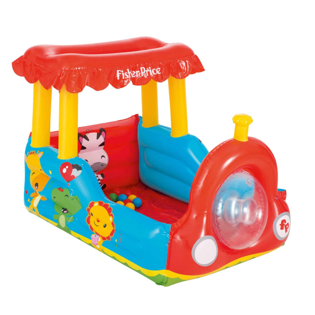 412420 Bestway Train Ball Pit ”Fisher Price” 132x94x89 cm 93503