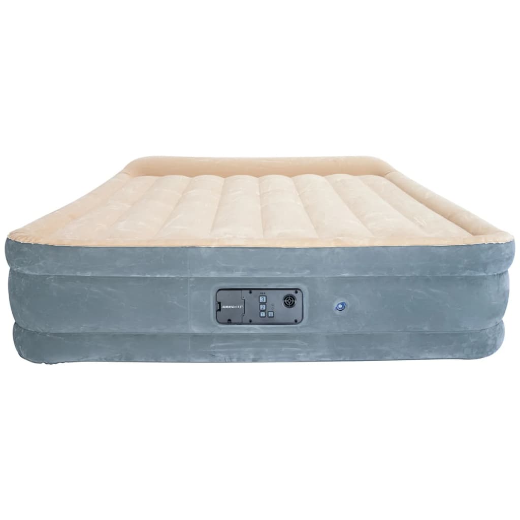 

Bestway luchtbed AlwayzAire 2-persoons 203x152x43 cm crème 67566